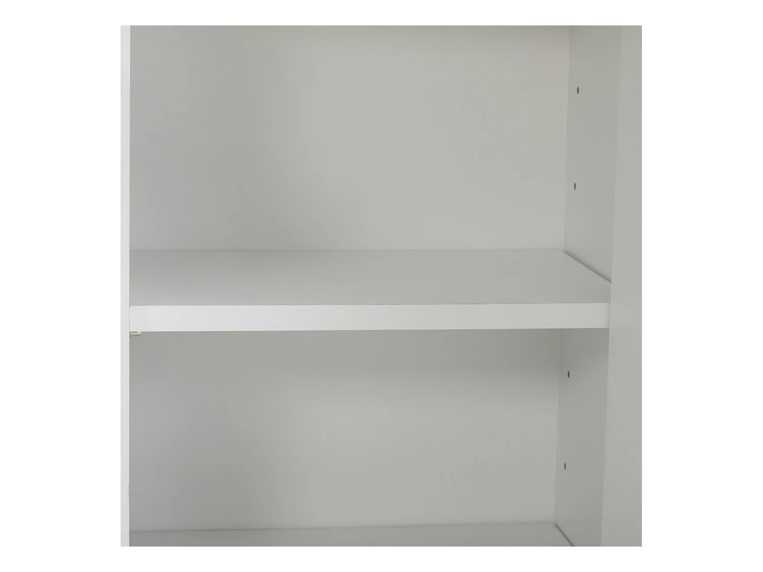 Meuble à chaussures blanc avec 3 abattants, 1 tiroir et 1 porte, style moderne - pour entrée ou salon