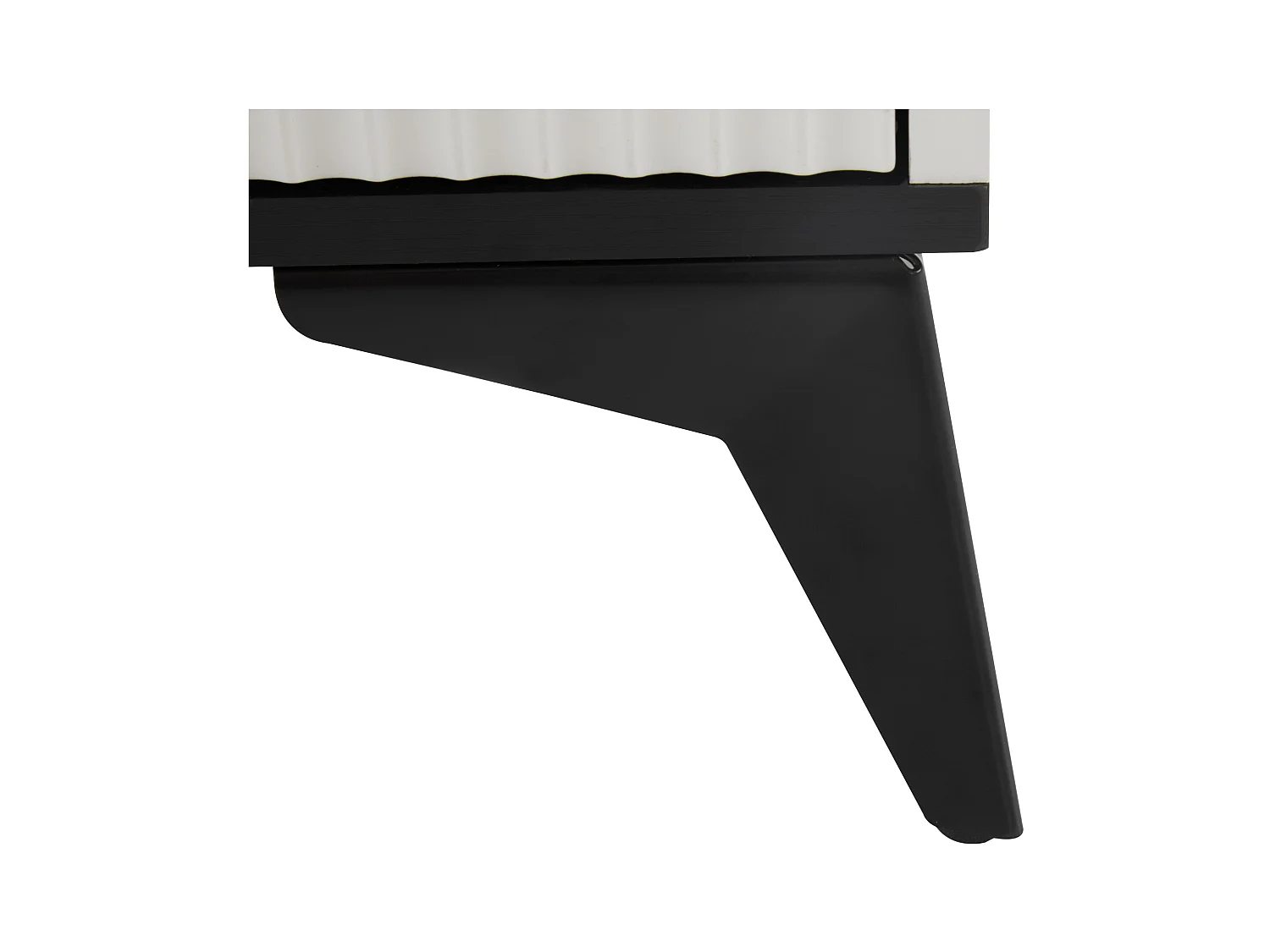 Meuble à chaussures blanc avec 3 abattants, 1 tiroir et 1 porte, style moderne - pour entrée ou salon