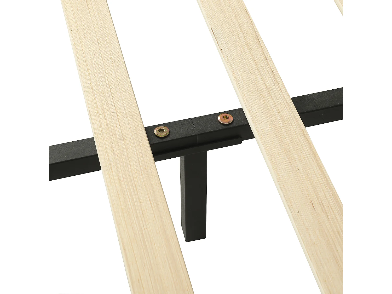 Lit 140x200 cm velours beige, Lit enfant avec tête de lit incurvée fleurie - sans matelas