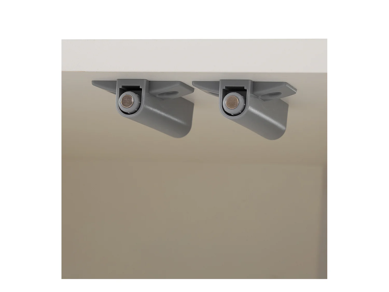 Zapatero de entrada con estantes regulables, 3 puertas y 1 cajón, patas de madera - blanco