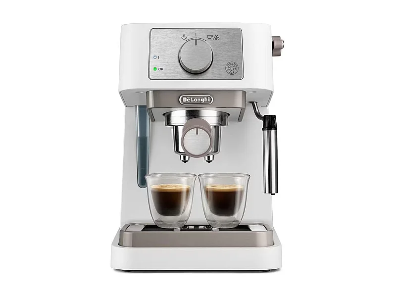 Machine à café manuelle automatique De Longhi EC260.W 1100W 1 L Acier inoxydable