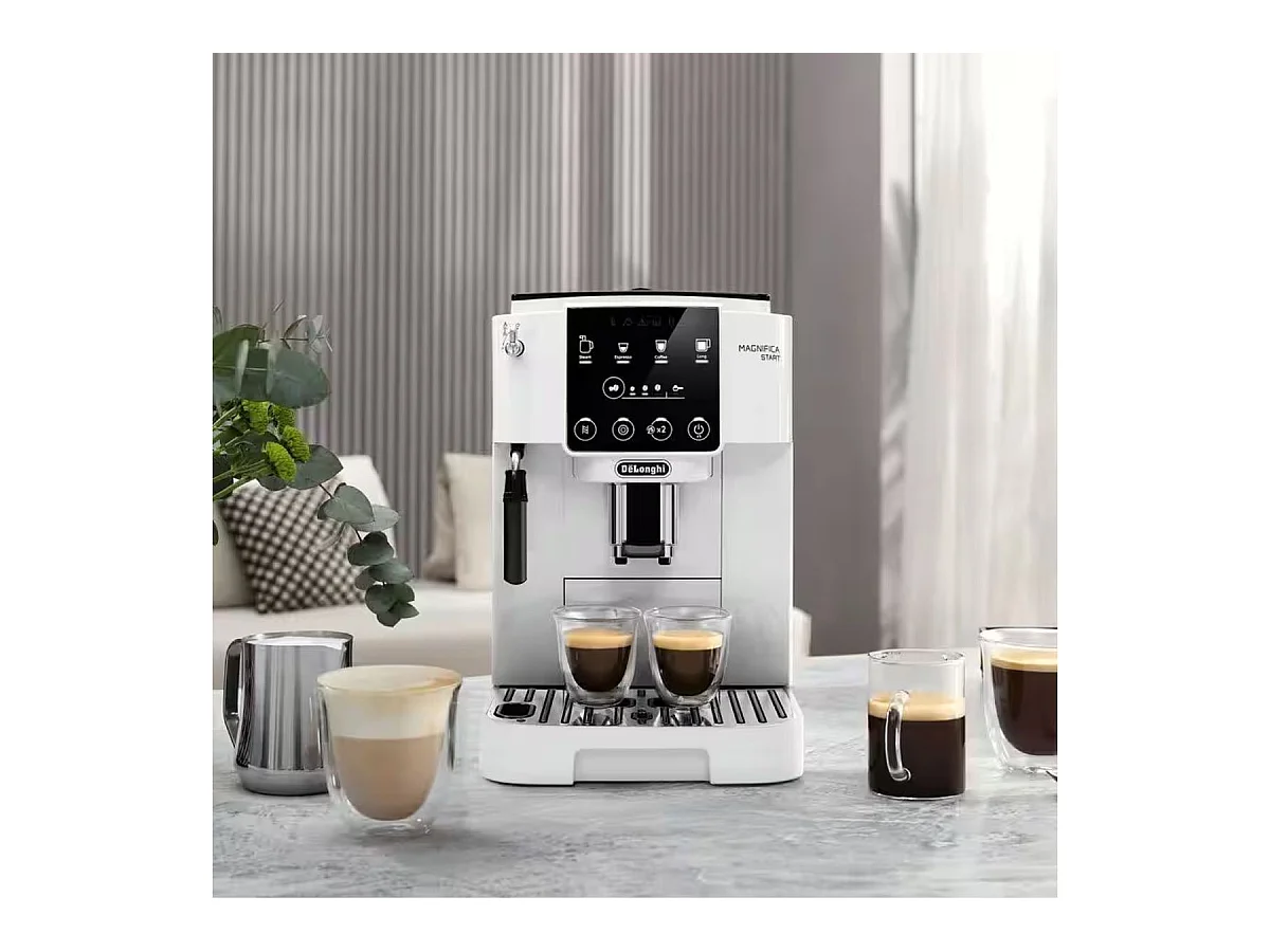 Cafetera automática DeLonghi ECAM220.20.W 1450W 1,8L 4 modos negro
