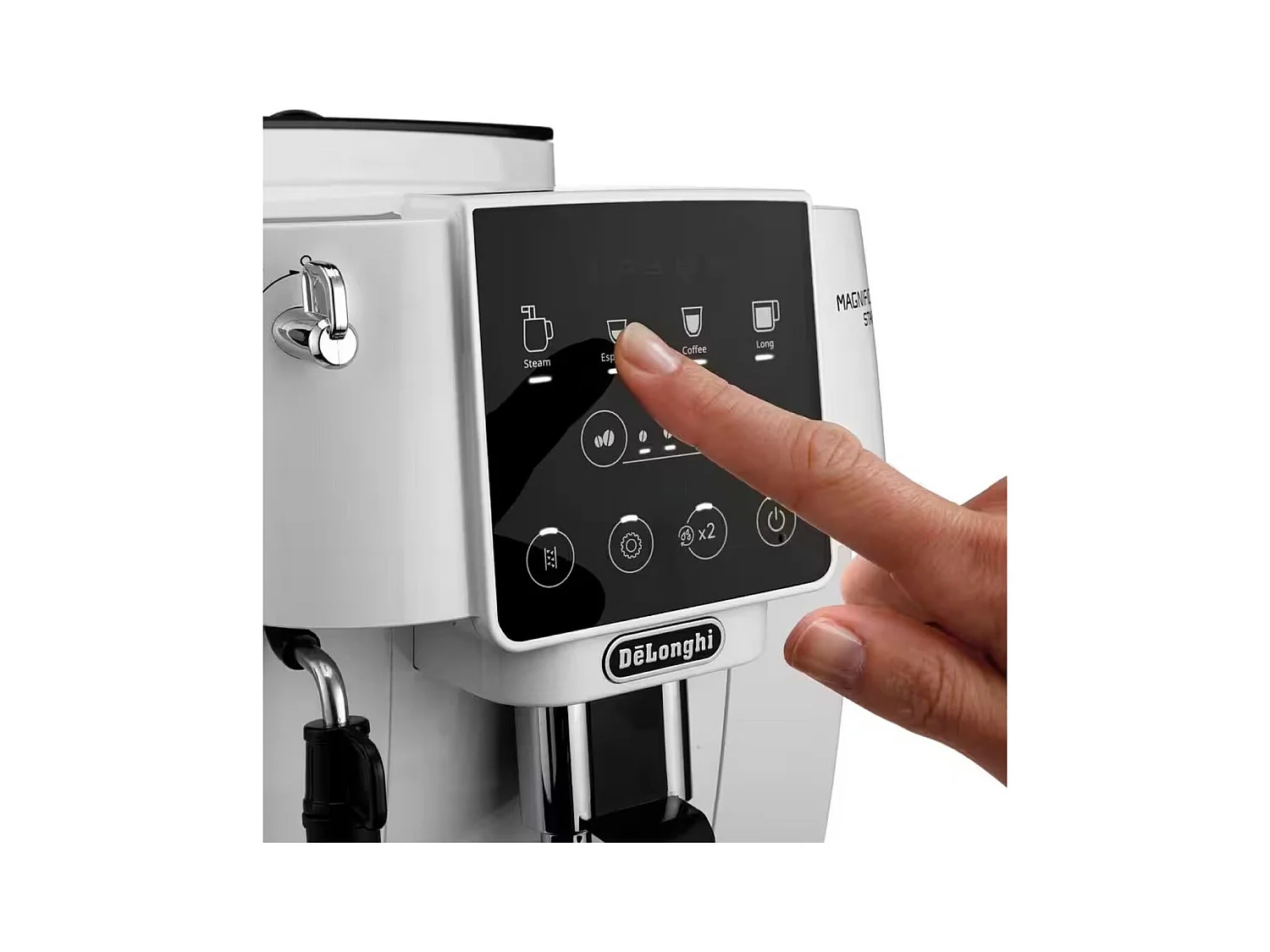 Cafetera automática DeLonghi ECAM220.20.W 1450W 1,8L 4 modos negro