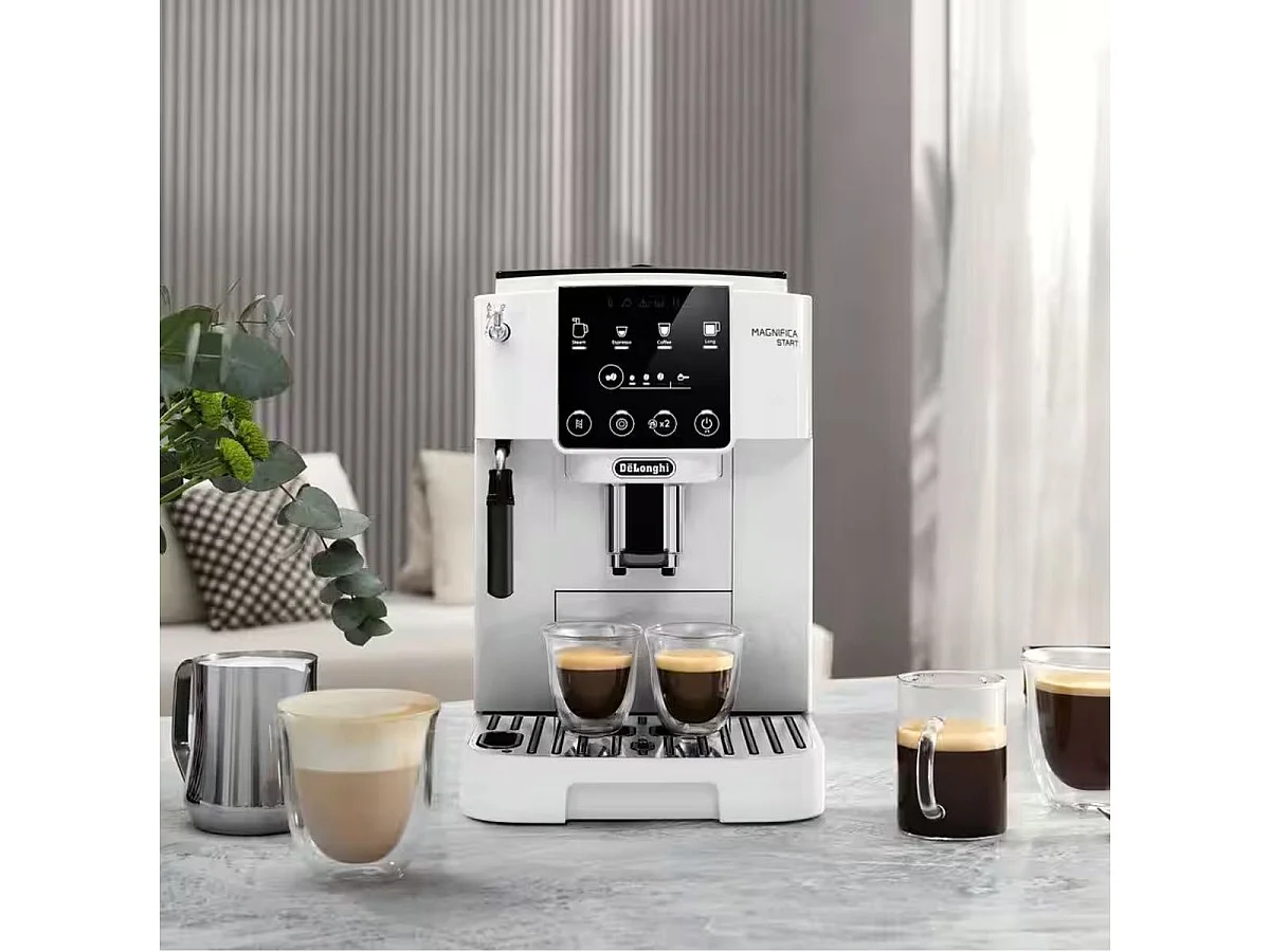 Cafetera automática DeLonghi ECAM220.20.W 1450W 1,8L 4 modos negro