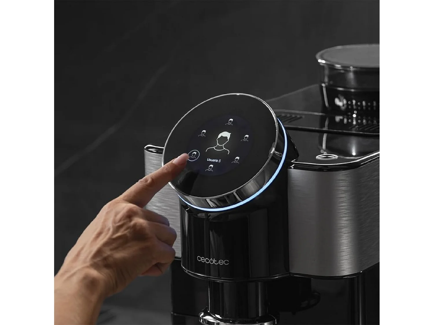 Cecotec Cafetera superautomática Cremmaet Spin