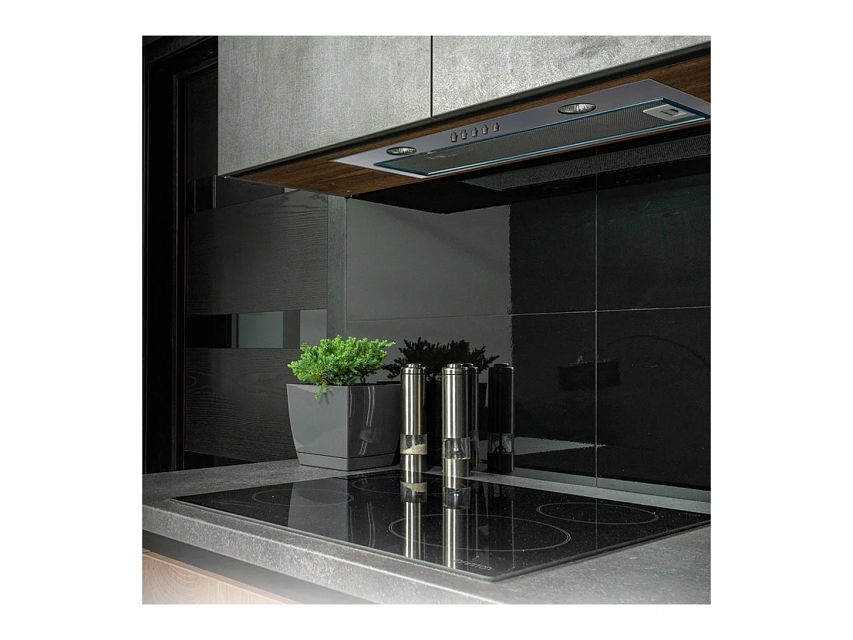 Campana tipo encastre Infiniton CMPG-702 145W 720m3/h 3 velocidades A+ inox 70 cm