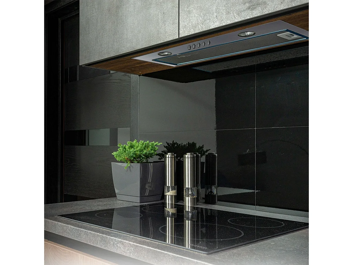 Campana tipo encastre Infiniton CMPG-702 145W 720m3/h 3 velocidades A+ inox 70 cm