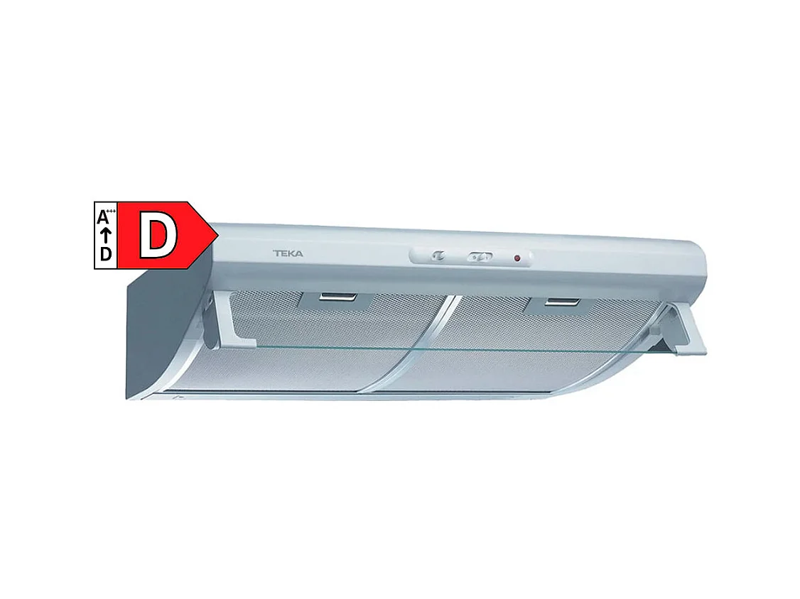Campana extractora Teka C 6420 353m3/h 2 motores D inox 60 cm