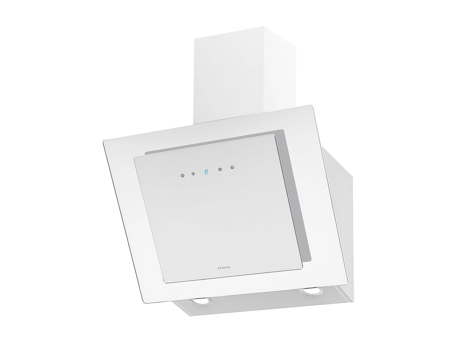 Campana tipo T Infiniton CMPTRAL-W69 540W 720m3/h A+ cristal blanco 60 cm