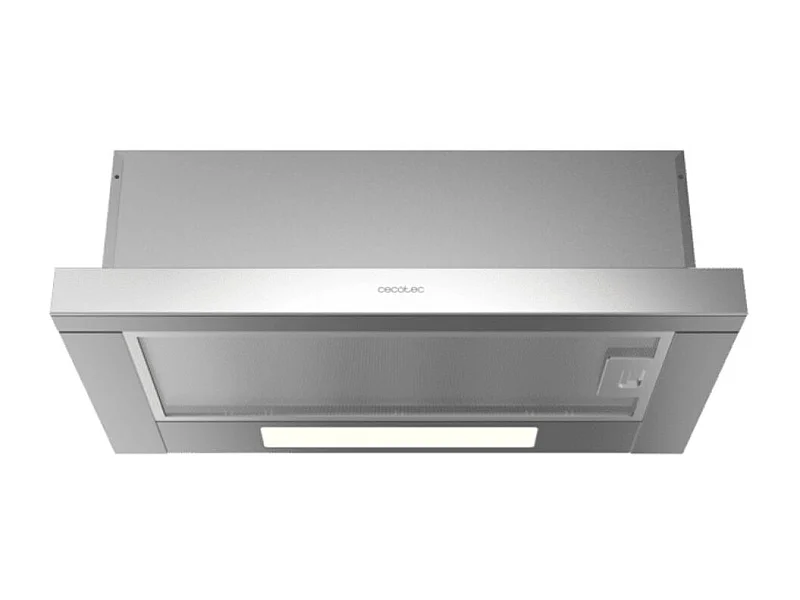 Campana extractora telescópica Cecotec Bolero Flux TLM 606500 165W 650 m3/h 2 potencias A inox 60 cm