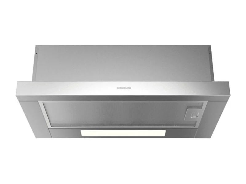 Campana extractora telescópica Cecotec Bolero Flux TLM 606500 165W 650 m3/h 2 potencias A inox 60 cm