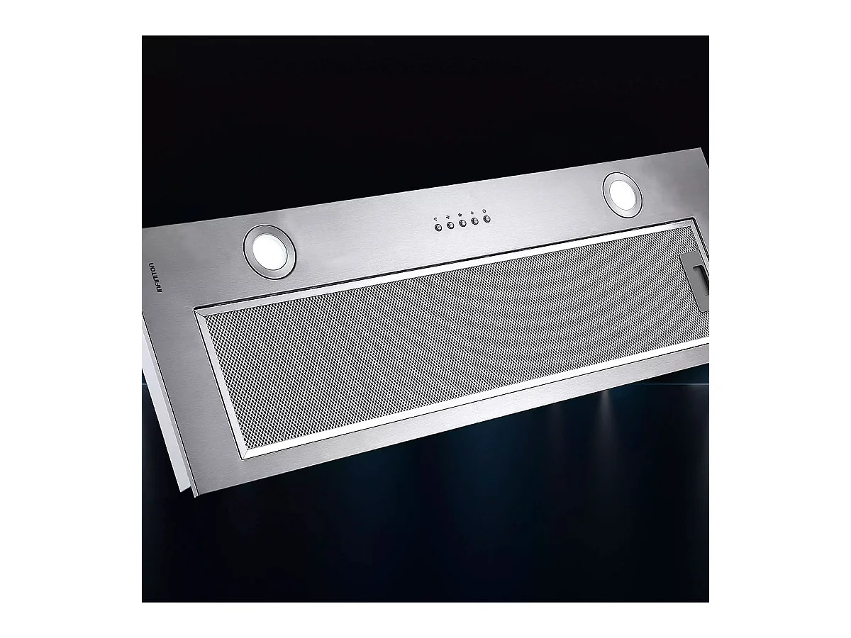 Campana tipo encastre Infiniton CMPG-907 145W 720m3/h 3 velocidades A+ inox 90 cm