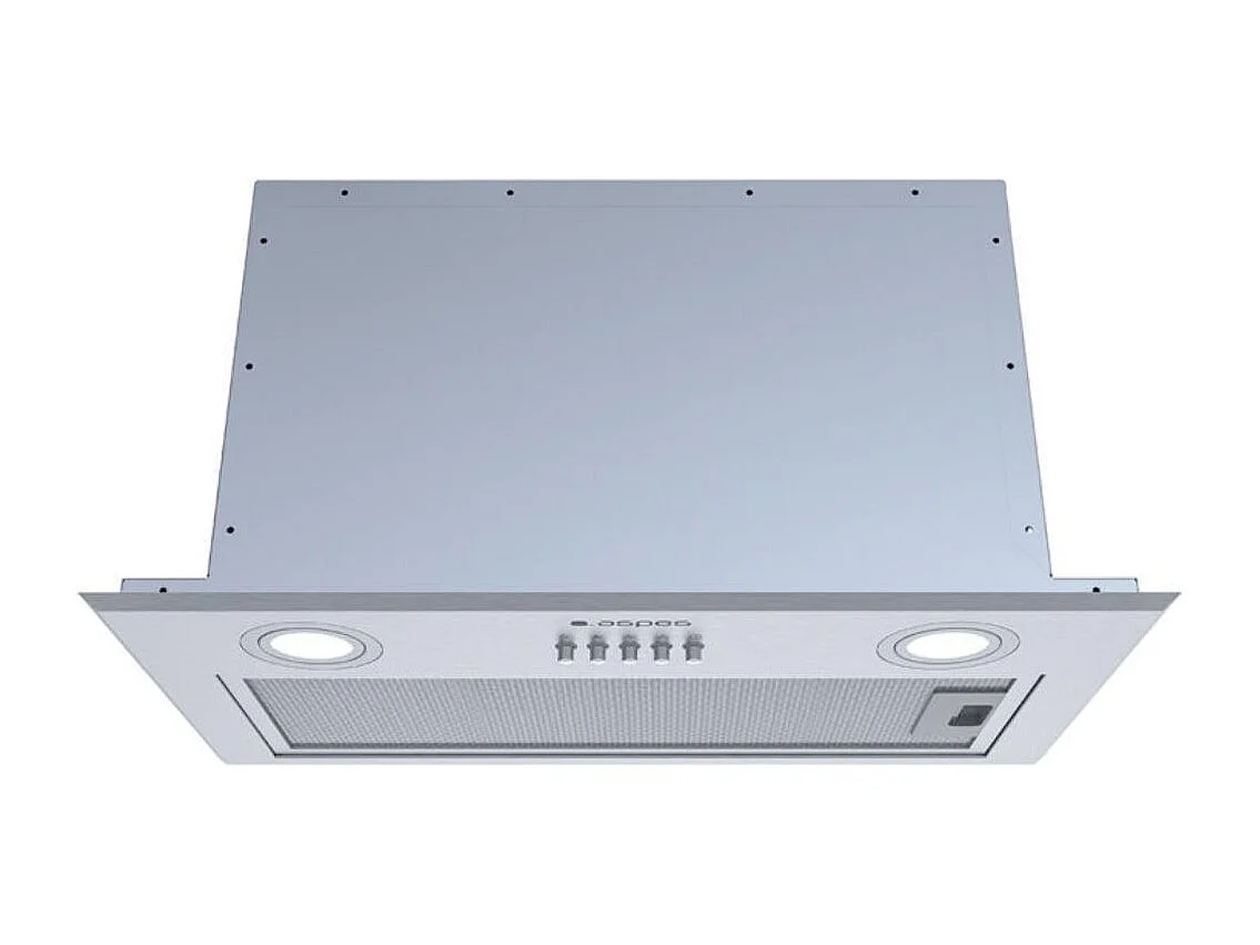 Campana integrable Aspes AGF5200CB 105W 440m³/h filtros lavables inox 52 cm
