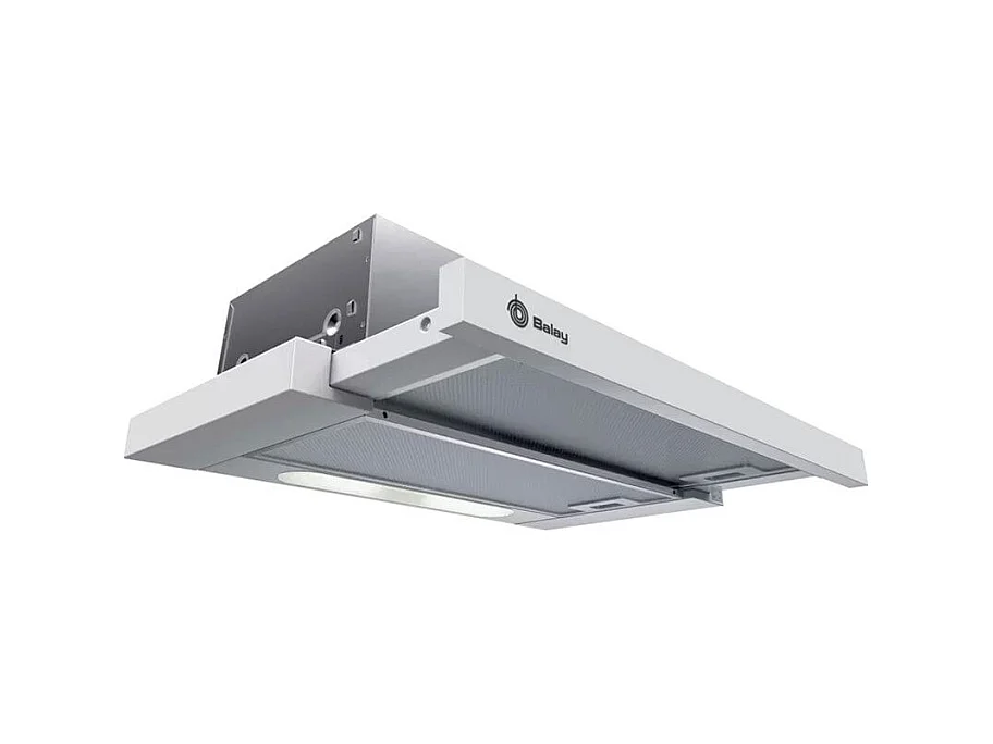 Campana extractora telescópica Balay 3BT263MB 368m³/h D blanco 14x59,8x28 cm