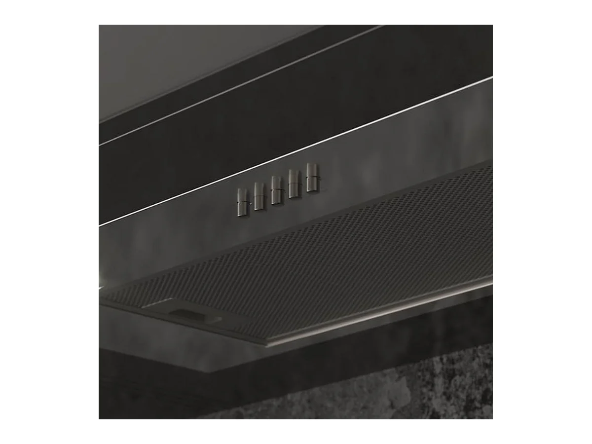 Campana integral Cecotec Bolero Flux IM 756500 165W 650m3/h 3 potencias inox 75 cm