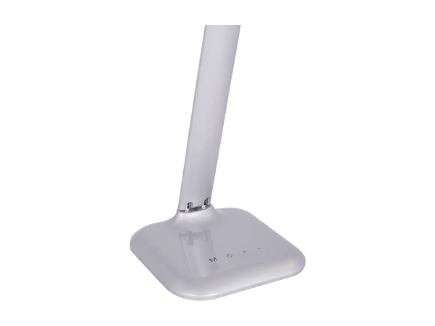 Flexo de sobremesa Python Lumit luz LED 500lm plata 33x32x15 cm