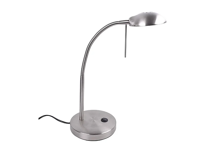 Flexo STU Lumit 40W cuerpo articulado niquel Ø28x43 cm