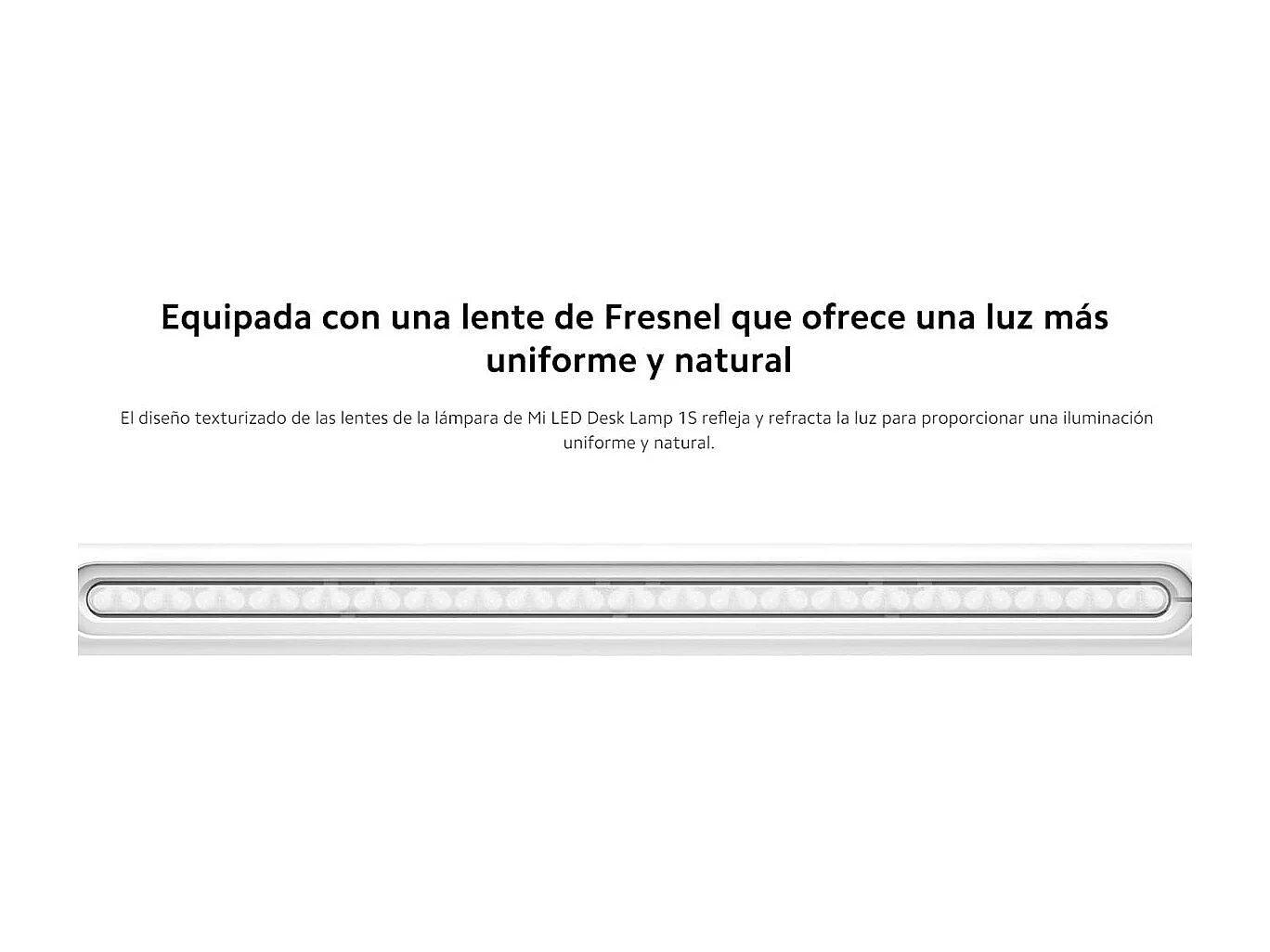 Lámpara inteligente Xiaomi Mi LED Desk Lamp 1S 6W control por voz blanco