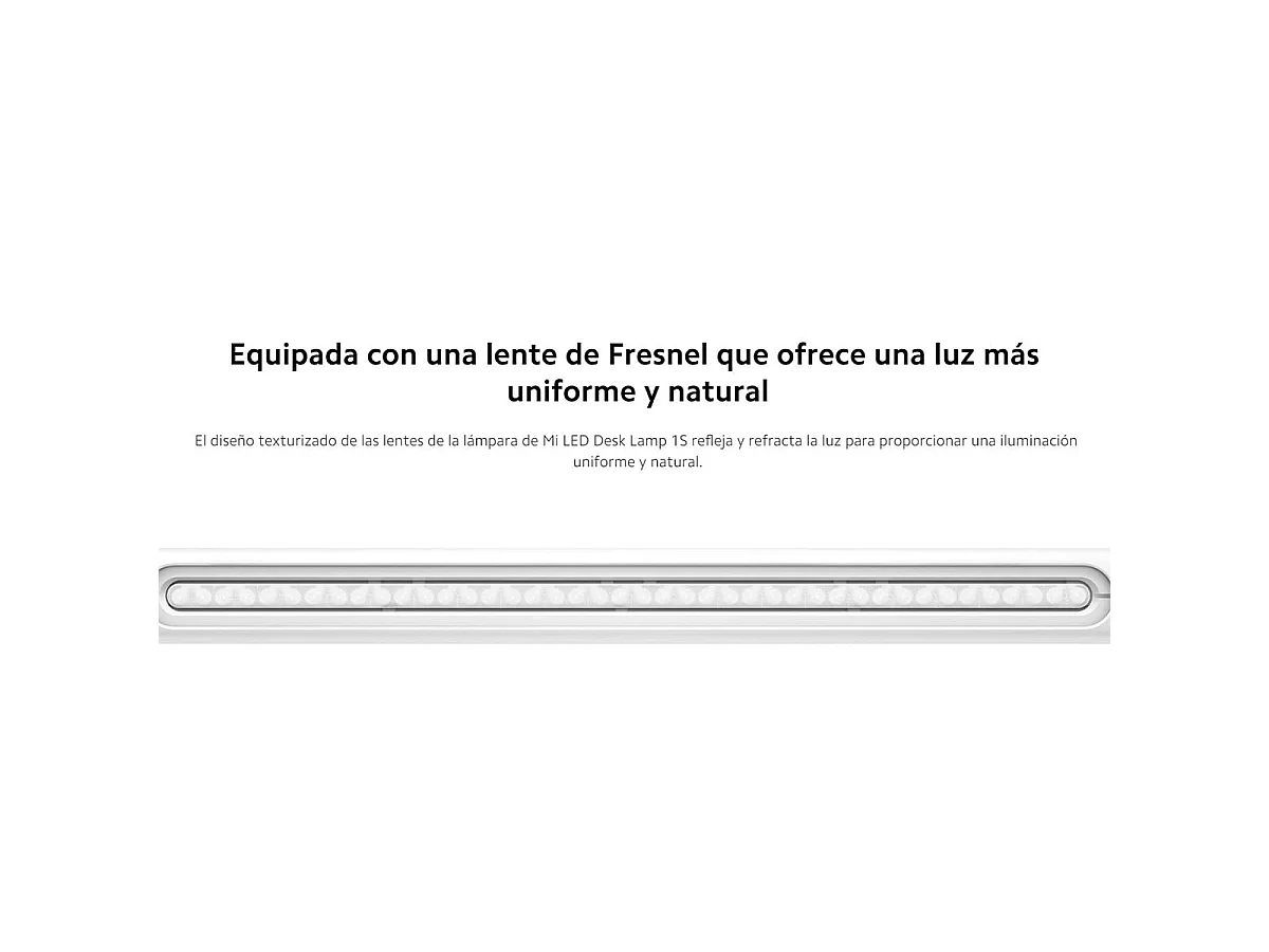 Lámpara inteligente Xiaomi Mi LED Desk Lamp 1S 6W control por voz blanco