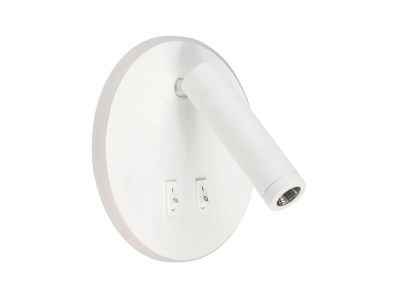 Aplique Mondrian Lumit 11W luz LED 657lm blanco Ø14 cm