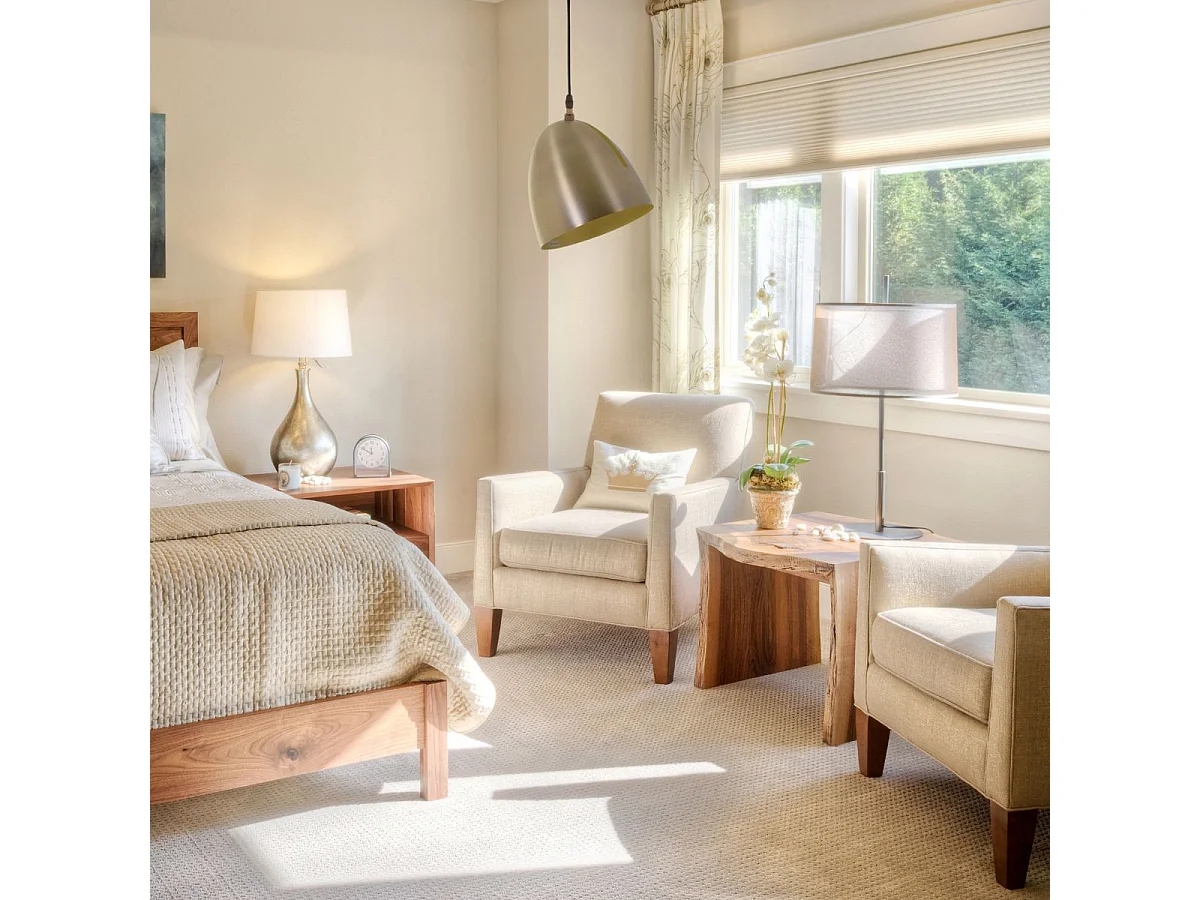 Lámpara de techo Inoi Lumit 28W altura regulable bronce Ø20 cm