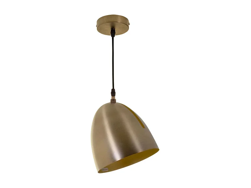 Lámpara de techo Inoi Lumit 28W altura regulable bronce Ø20 cm