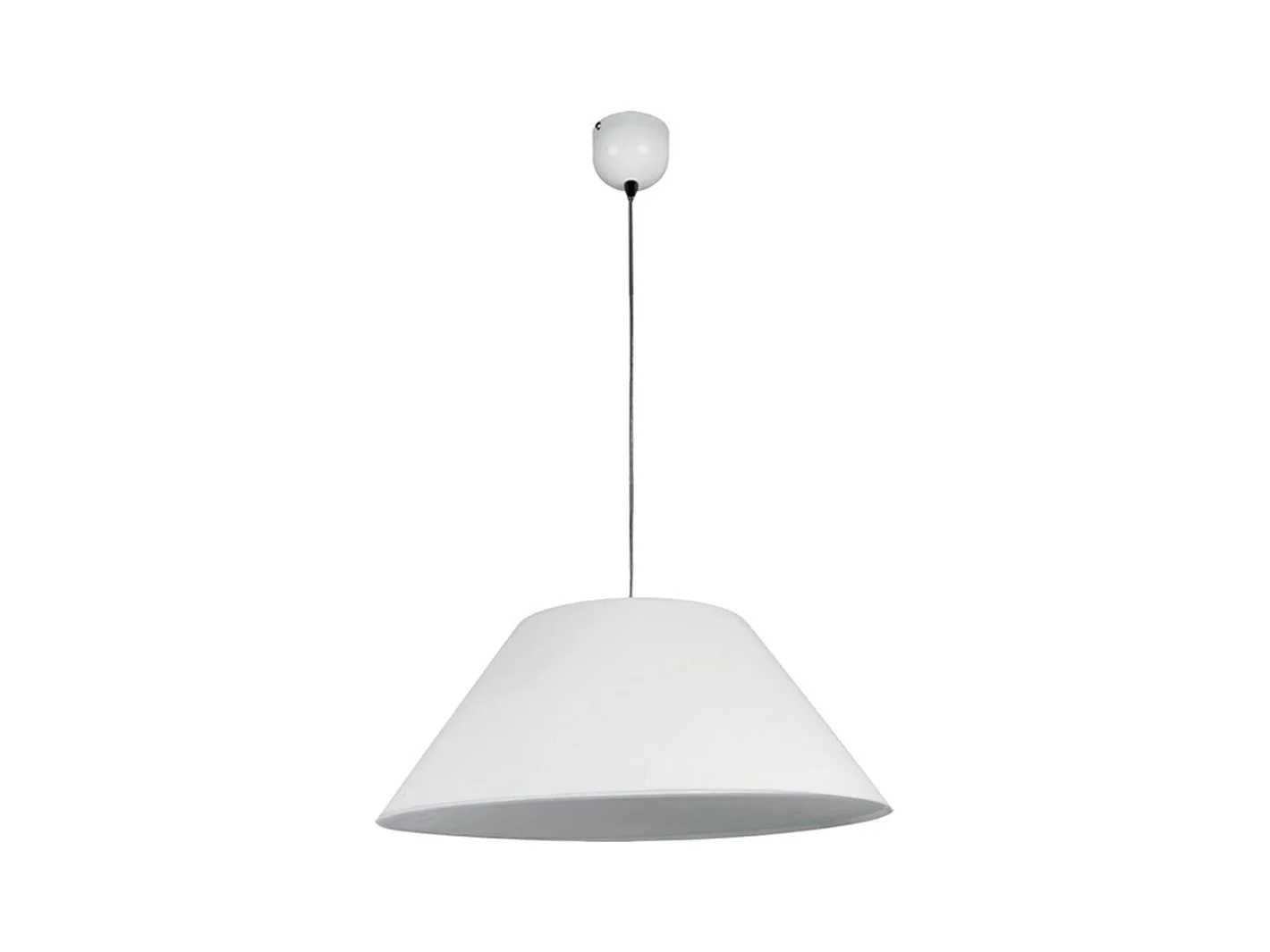 Lámpara de techo Natália Lumit 40W altura regulable blanco Ø50 cm