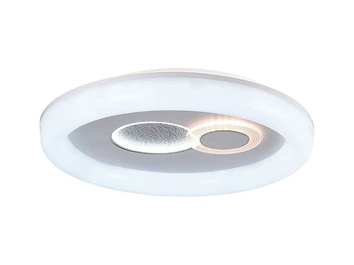 Plafón Hermes Bel Air 108W luz LED 10200 lm blanco Ø50x7 cm