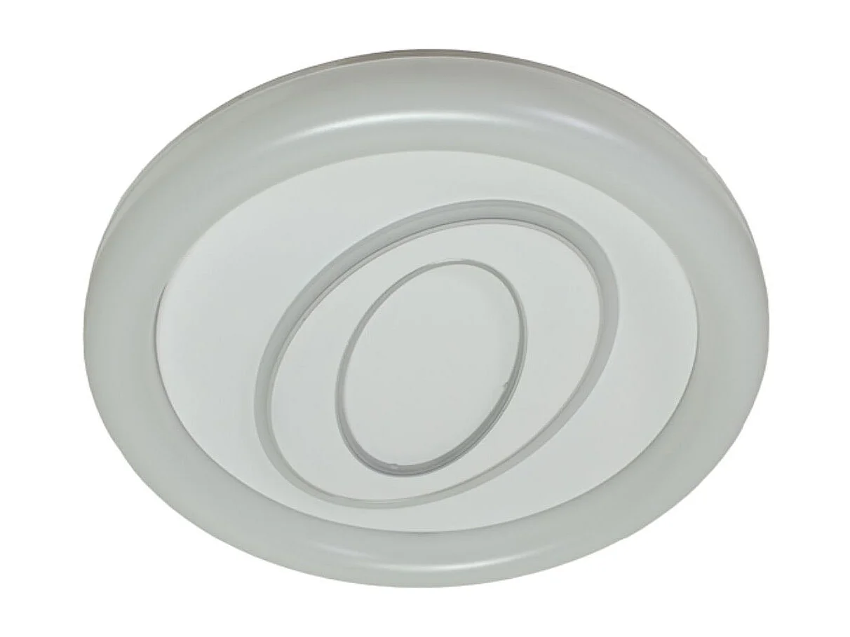 Plafón Tebe Bel Air 130W luz LED 12300 lm blanco Ø50x7 cm