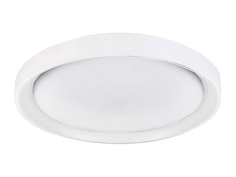 Plafón Kigali Bel Air 72W luz LED 6480 lm con mando regulador blanco/blanco Ø50x7 cm