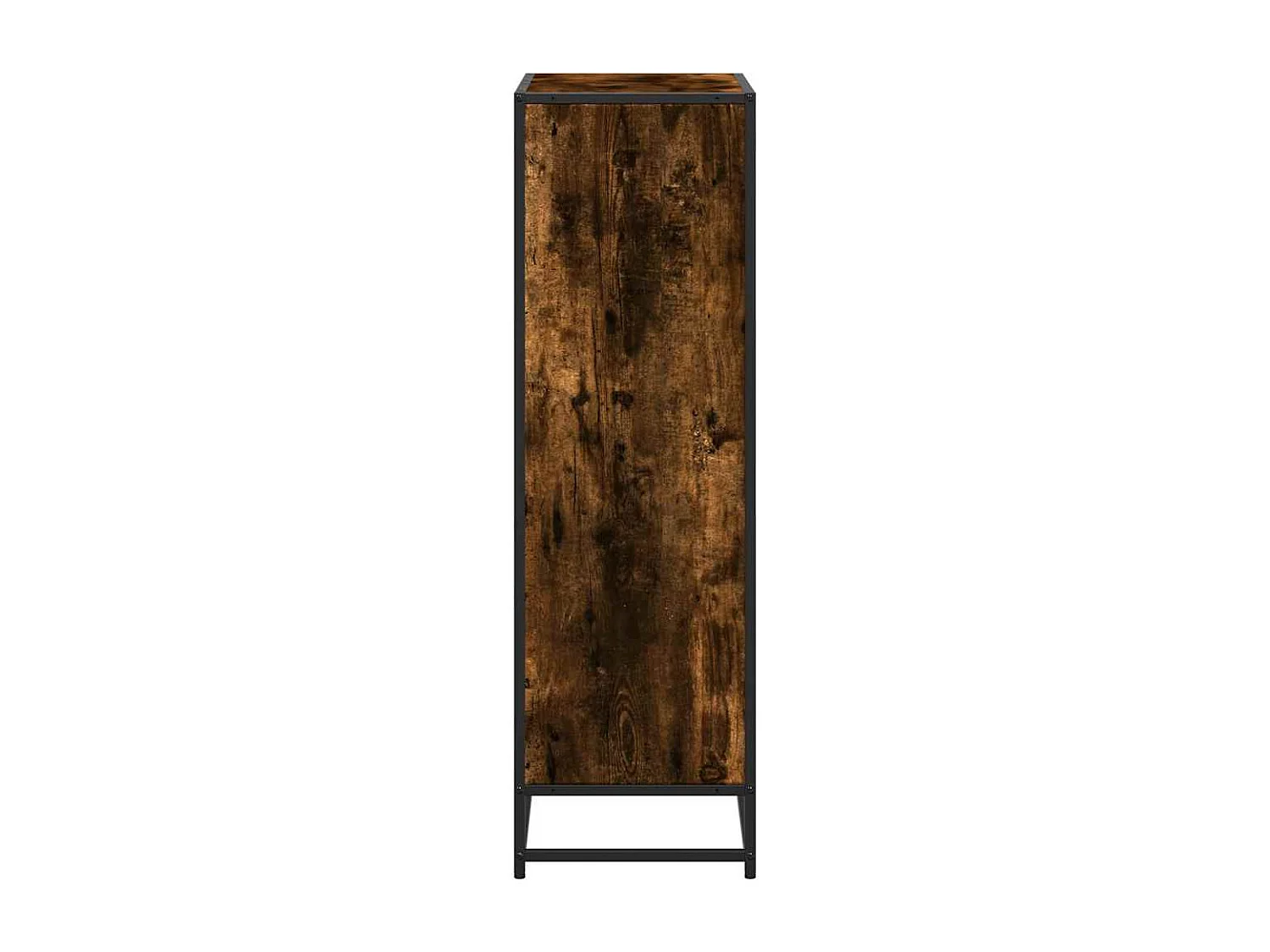 Libreria | Scaffale | Mobile di stoccaggio Rovere Fumo 65,5x33x107,5 cm in Legno Multistrato