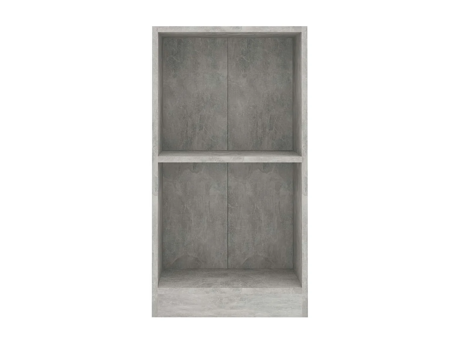 Libreria | Scaffale | Mobile di stoccaggio Grigio Cemento 40x24x75 cm in Legno Multistrato
