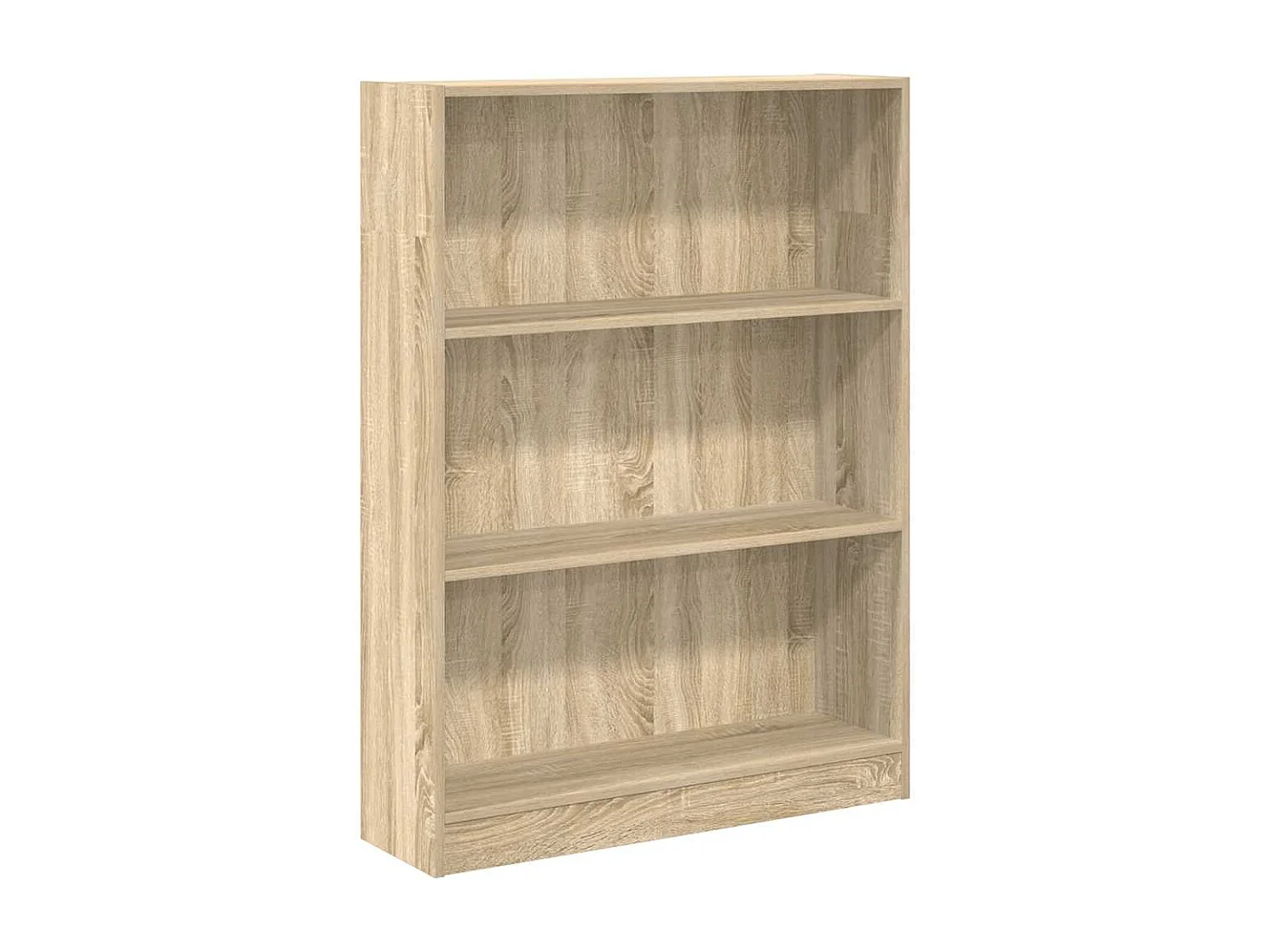 Libreria | Scaffale | Mobile di stoccaggio Rovere Sonoma 80x24x109 cm in Legno Multistrato