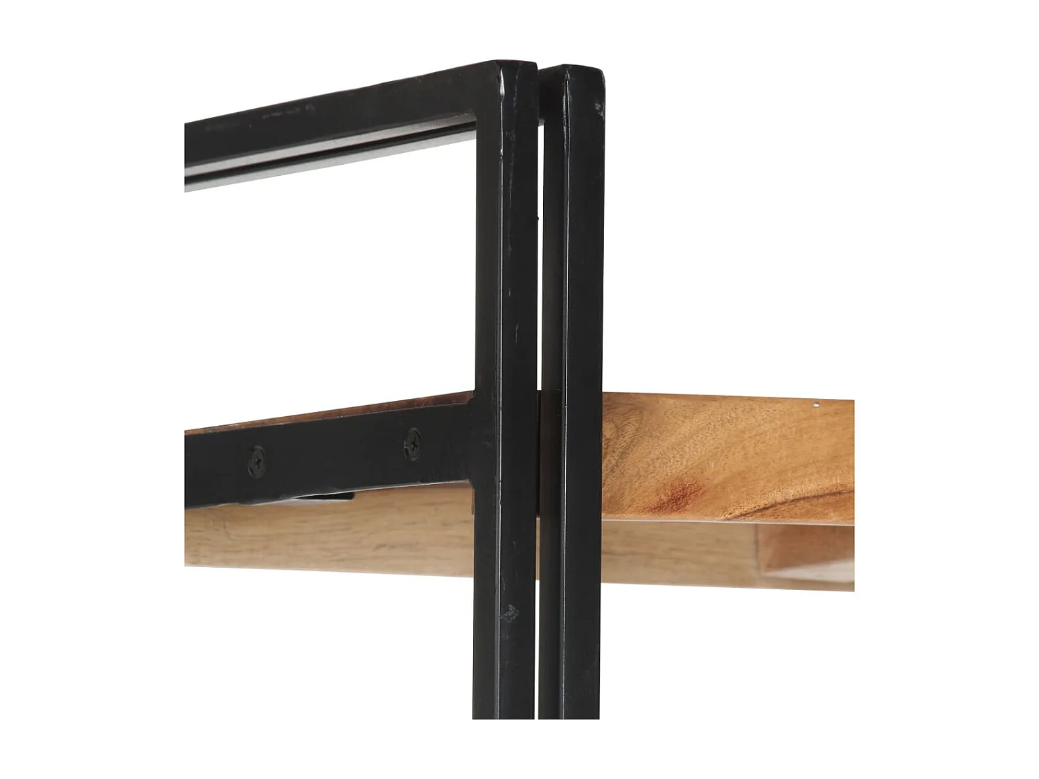 Bibliothèque | Etagère de rangement | Meuble de rangement à 5 niveaux 140x30x180 cm Bois d'acacia solide