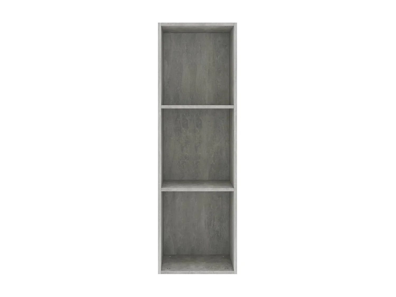Libreria | Scaffale | Mobile di stoccaggio Mobile TV Grigio Cemento 36x30x114cm Legno Multistrato