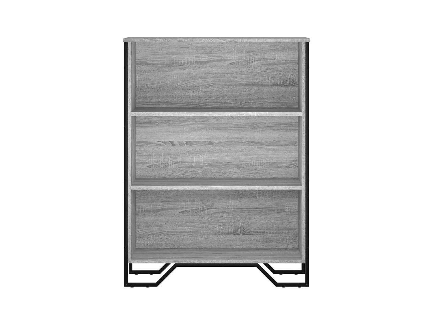 Bibliothèque | Etagère de rangement | Meuble de rangement sonoma gris 80x31x106 cm bois d'ingénierie