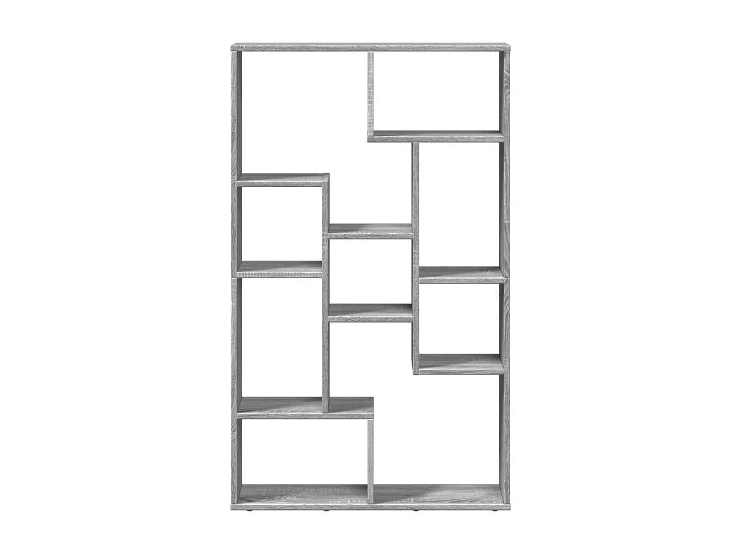 Libreria | Scaffale | Mobile di stoccaggio Grigio Sonoma 72x20x120 cm in Truciolato