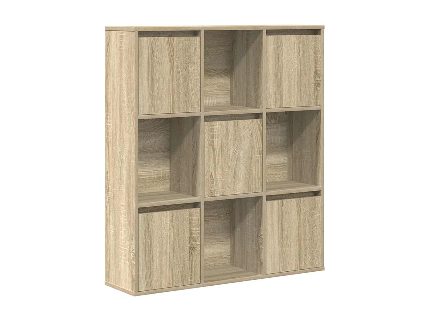 Libreria | Scaffale | Mobile di stoccaggio Rovere Sonoma 89x24x101,5 cm in Legno Multistrato