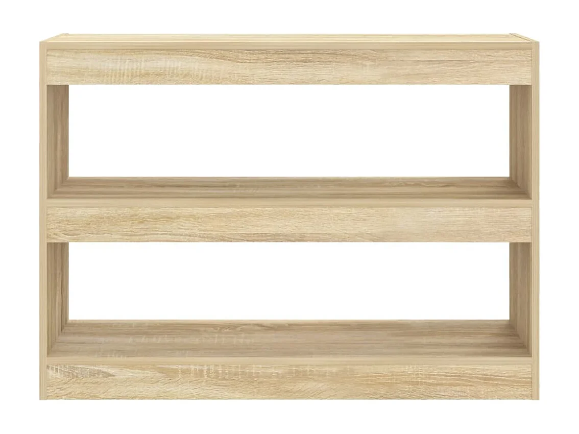 Bibliothèque | Etagère de rangement | Meuble de rangement chêne sonoma 100x30x72 cm