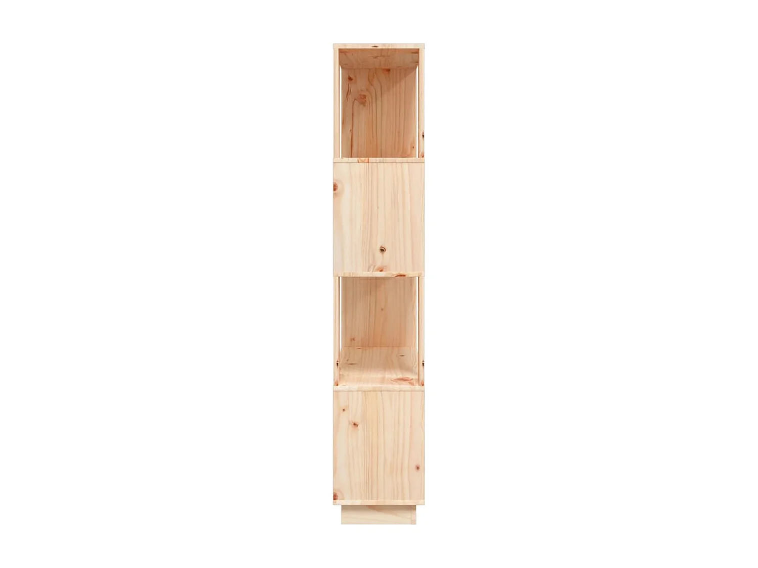 Bibliothèque | Etagère de rangement | Meuble de rangement 80x25x132 cm Pin solide