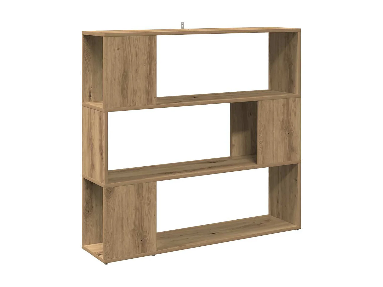 Libreria | Scaffale | Mobile di stoccaggio Divisorio in Rovere Artigianale 100x24x94 cm