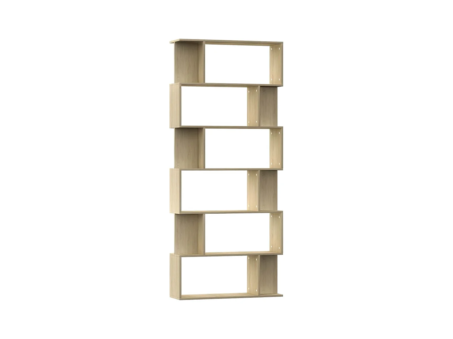 Bibliothèque | Etagère de rangement | Meuble de rangement Chêne sonoma Bois d'ingénierie