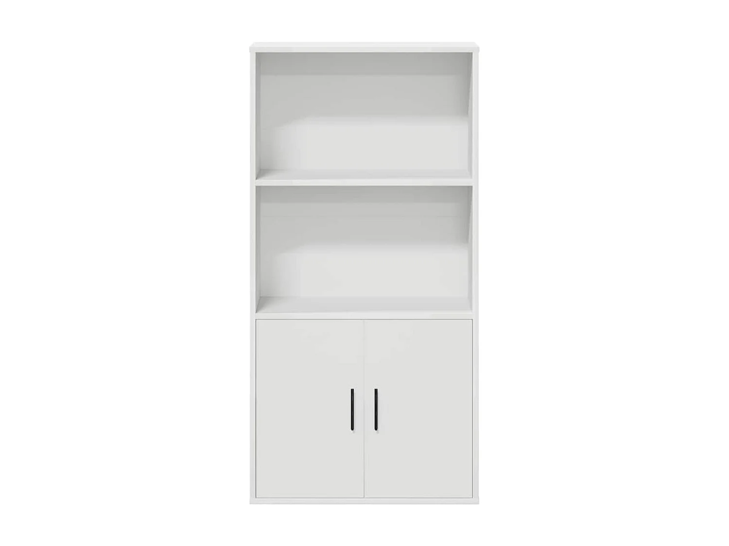 Bibliothèque | Etagère de rangement | Meuble de rangement blanc 60x24x120 cm bois d'ingénierie