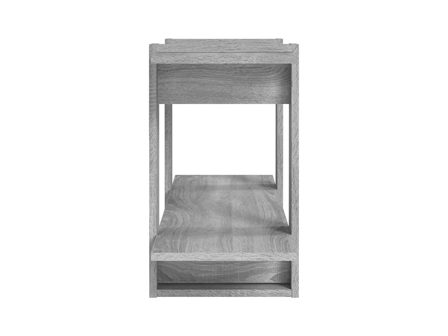 Bibliothèque | Etagère de rangement | Meuble de rangement Sonoma gris 100x30x51 cm Bois d'ingénierie