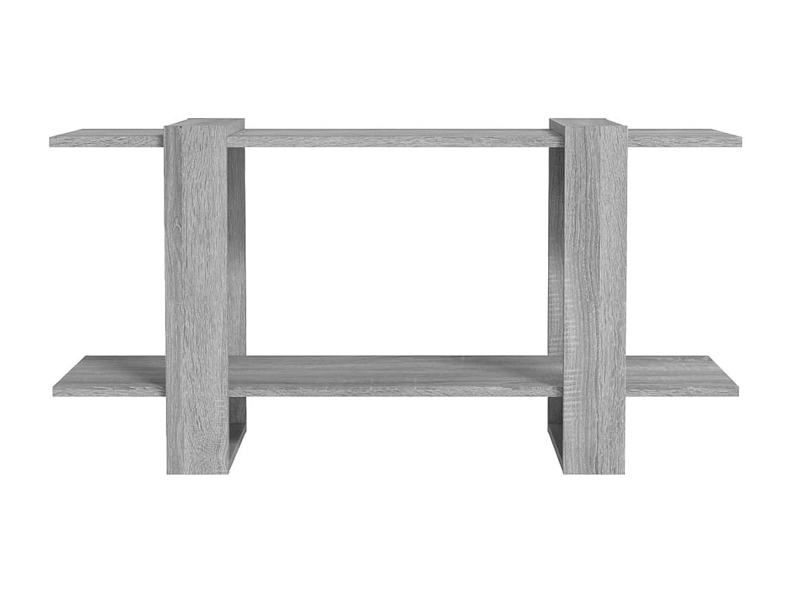 Bibliothèque | Etagère de rangement | Meuble de rangement Sonoma gris 100x30x51 cm Bois d'ingénierie