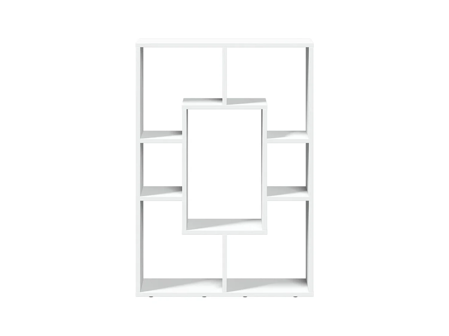 Bibliothèque | Etagère de rangement | Meuble de rangement blanc 63x20x90 cm bois d'ingénierie