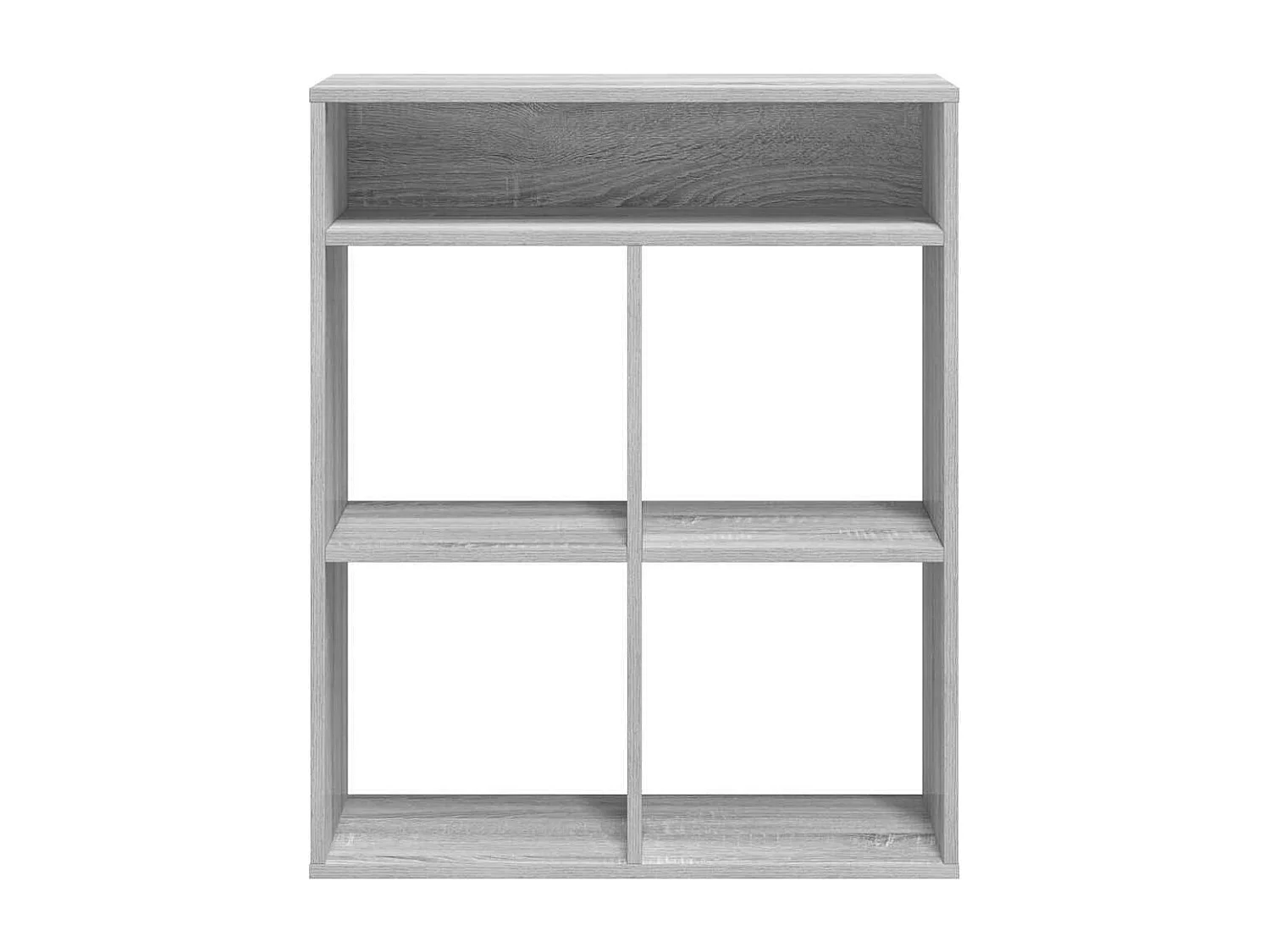 Libreria | Scaffale | Mobile di stoccaggio Grigio Sonoma 66x31x80 cm in Legno Multistrato