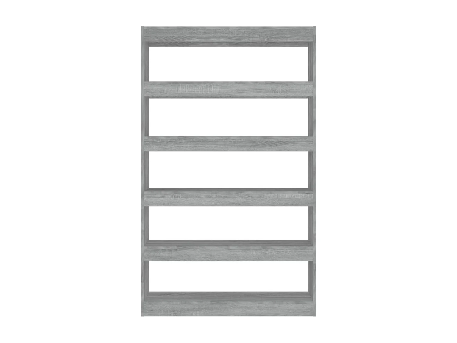 Libreria | Scaffale | Mobile di stoccaggio Divisorio Grigio Sonoma 100x30x166 cm