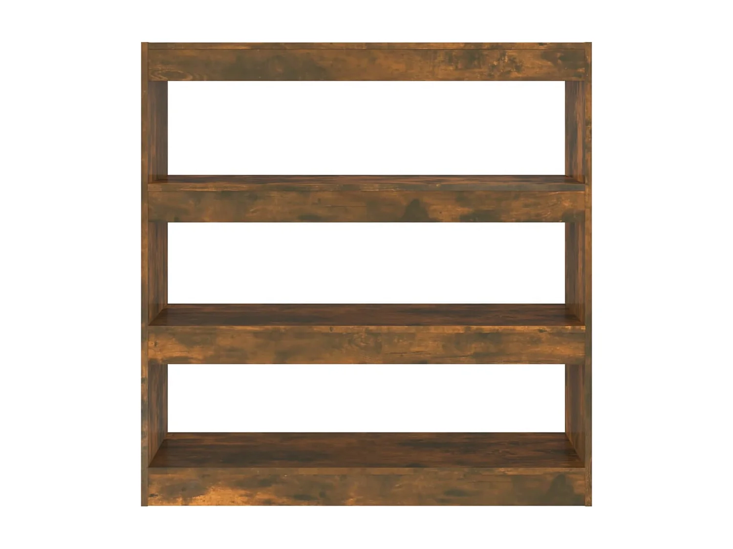 Libreria | Scaffale | Mobile di stoccaggio Divisorio Rovere Fumo 100x30x103 cm