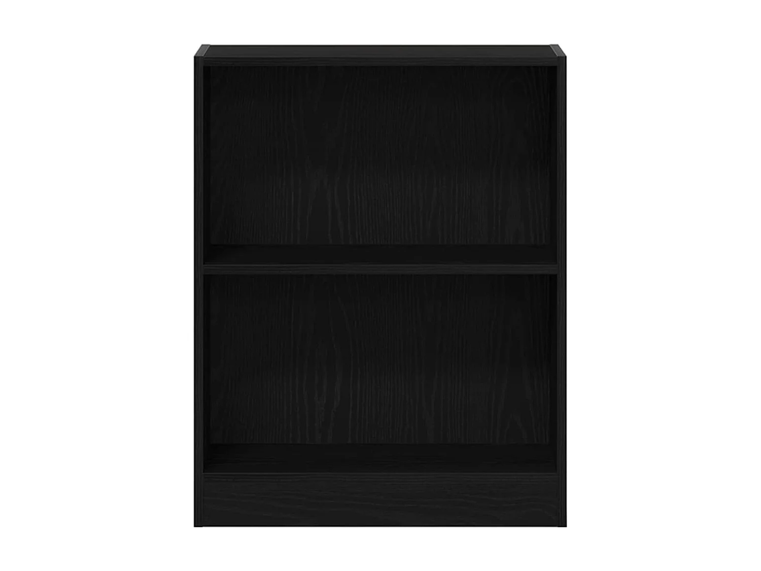 Bibliothèque | Etagère de rangement | Meuble de rangement Noire 60x24x76 cm en bois d'ingénierie